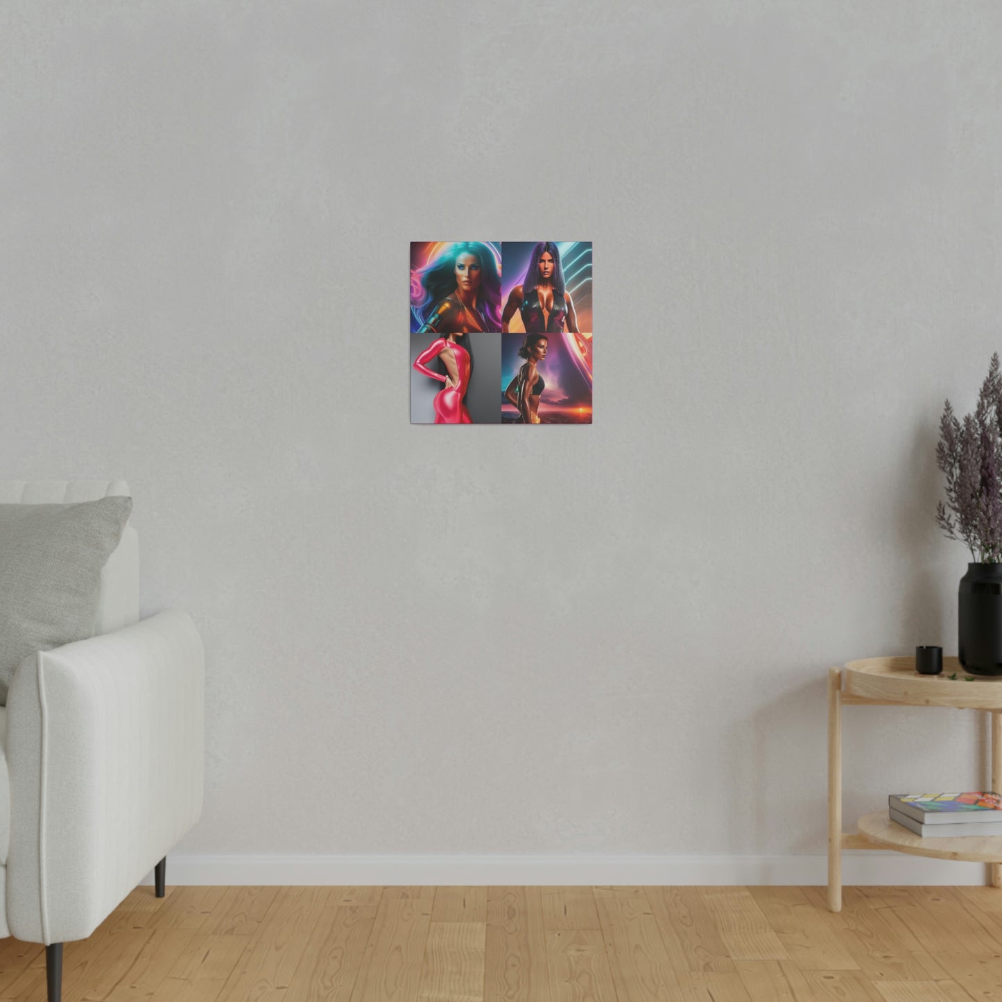 Matte Canvas, Stretched, 0.75" models