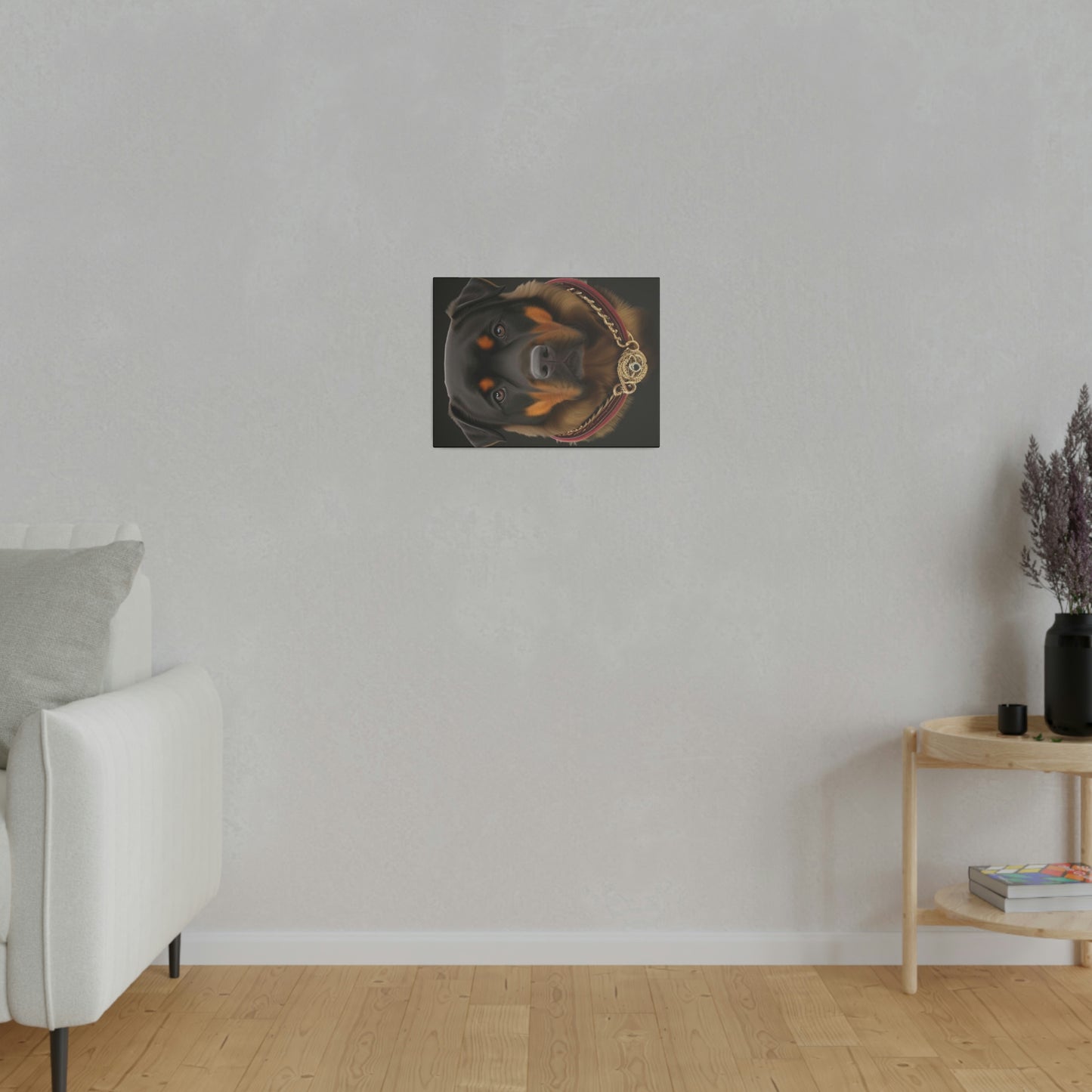 Matte Canvas, Stretched, 0.75" Rott
