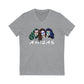 Amigas- V-Neck T-shirt