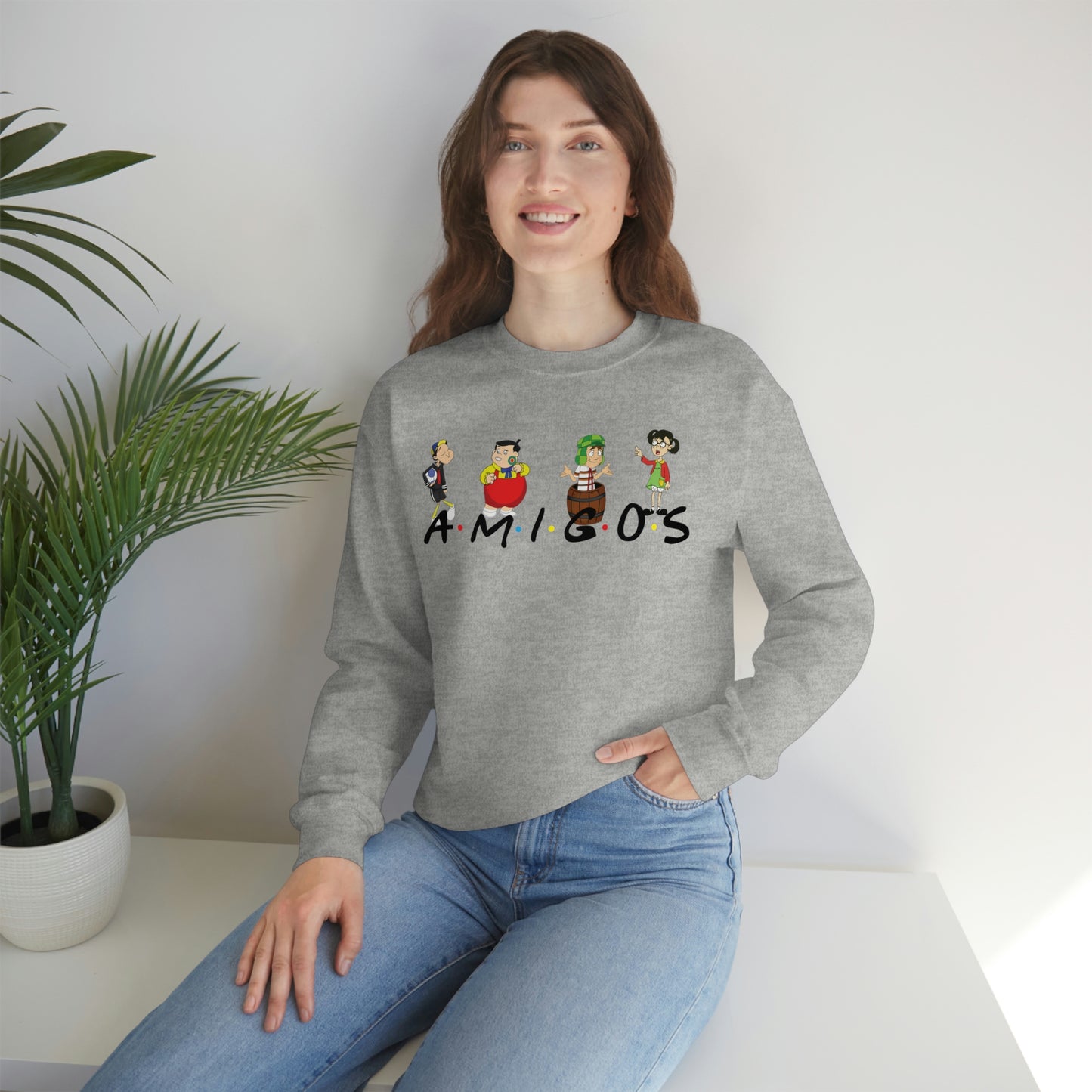 Unisex El chavo  Crewneck Sweatshirt