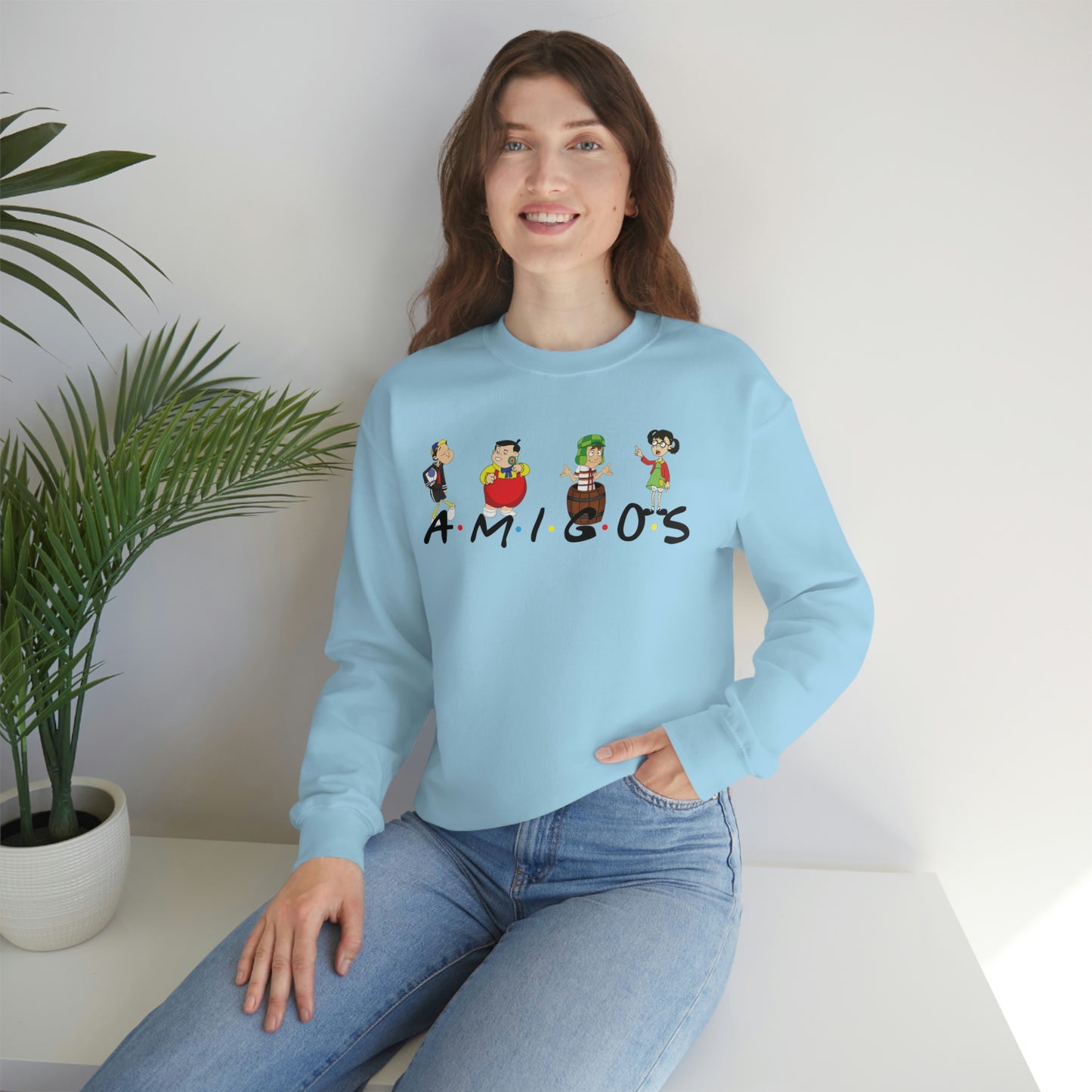 Unisex El chavo  Crewneck Sweatshirt