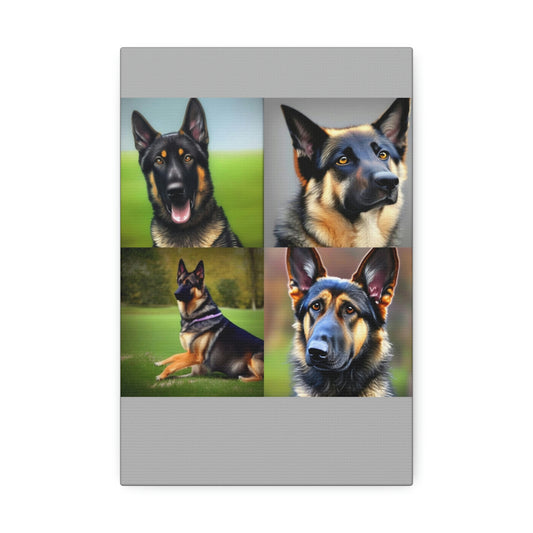 Canvas Stretched, 1.5'' German shepherd