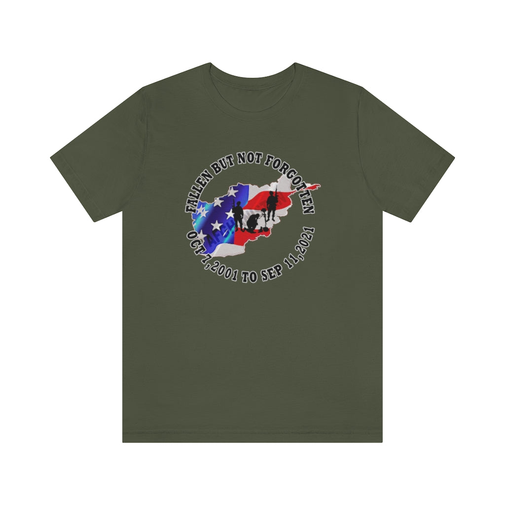 Afghanistan Air Force Army Navy Marines Cost Guard- T-Shirt