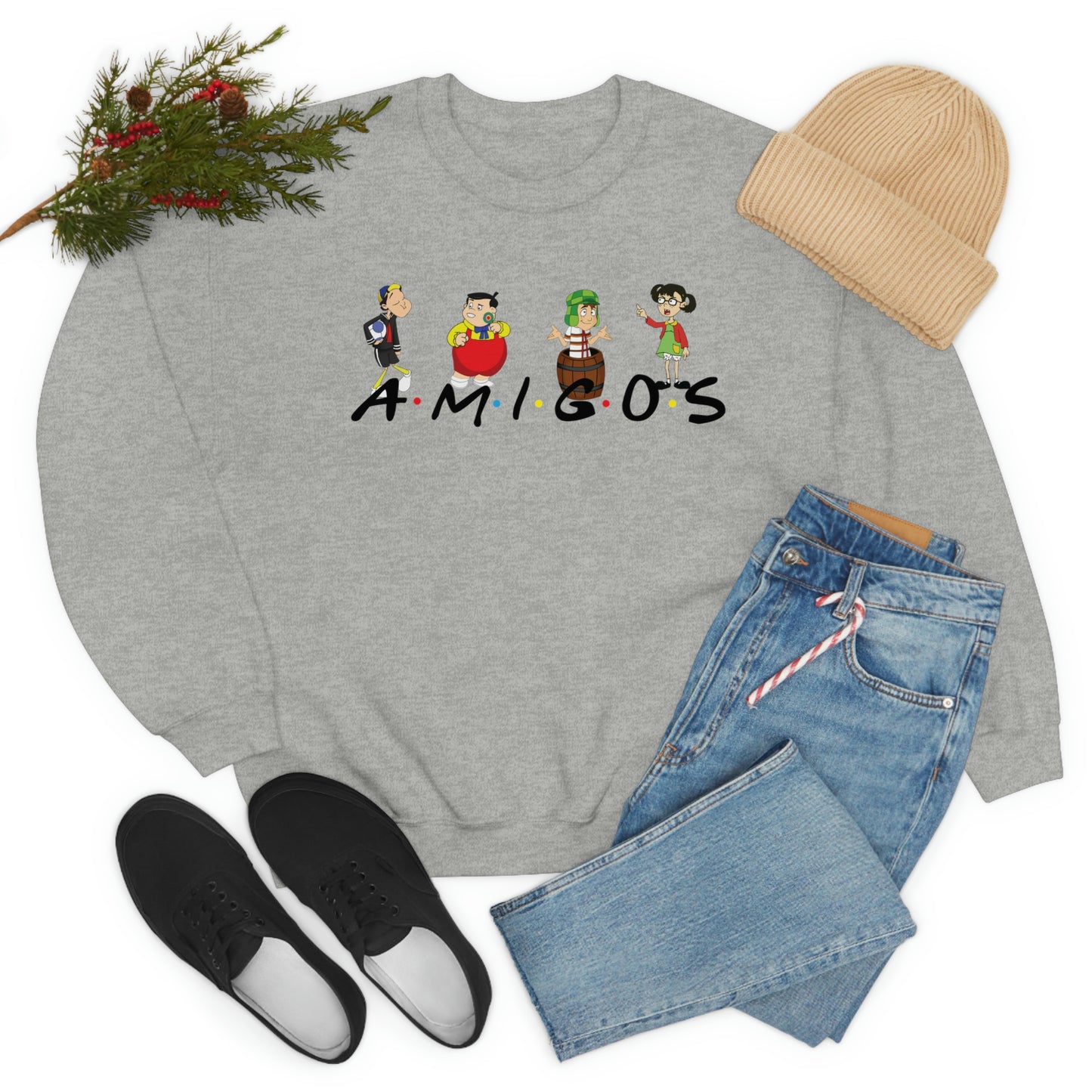 Unisex El chavo  Crewneck Sweatshirt