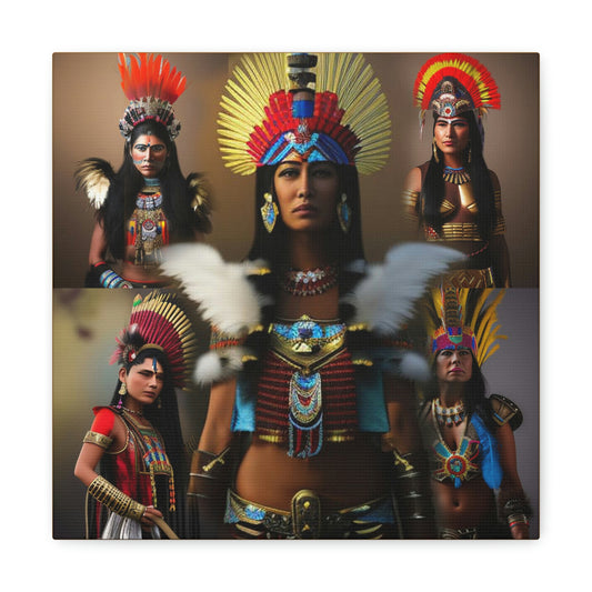 Canvas Printing Aztec Goddess