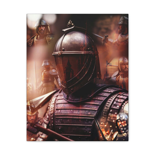 Canvas Art Greek Warrior