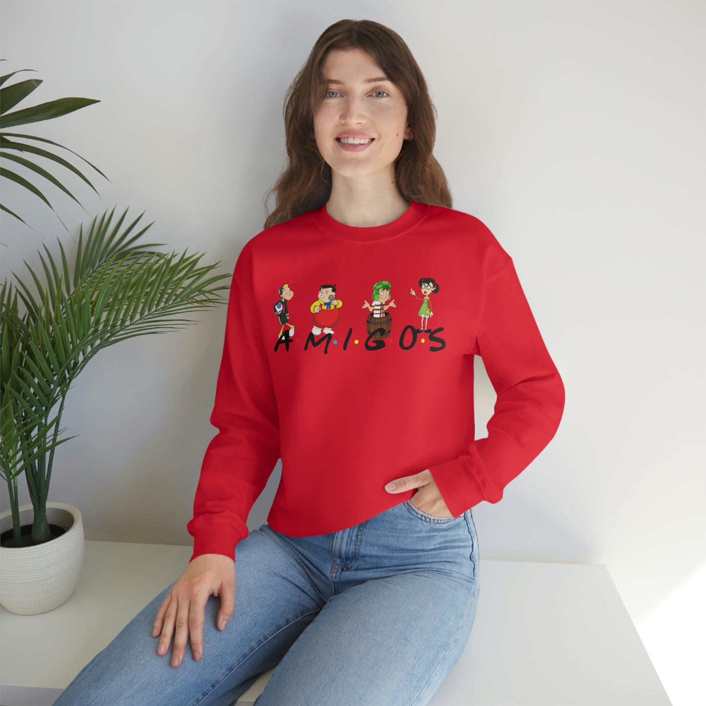 Unisex El chavo  Crewneck Sweatshirt